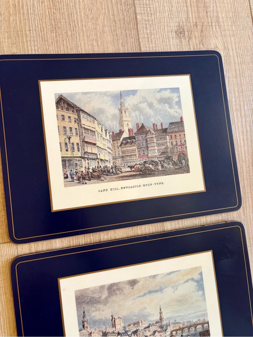 VTG Pimpernel Place mats England Streets Scenes Landmarks Cottage